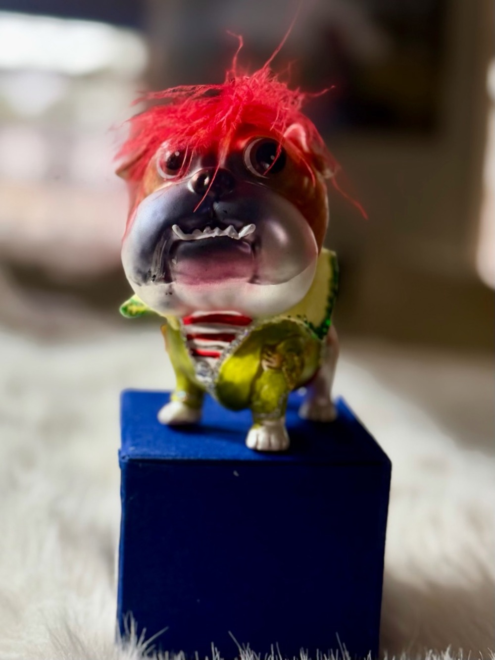 Ciao Ciao Pet Collection hand-blown glass ornament